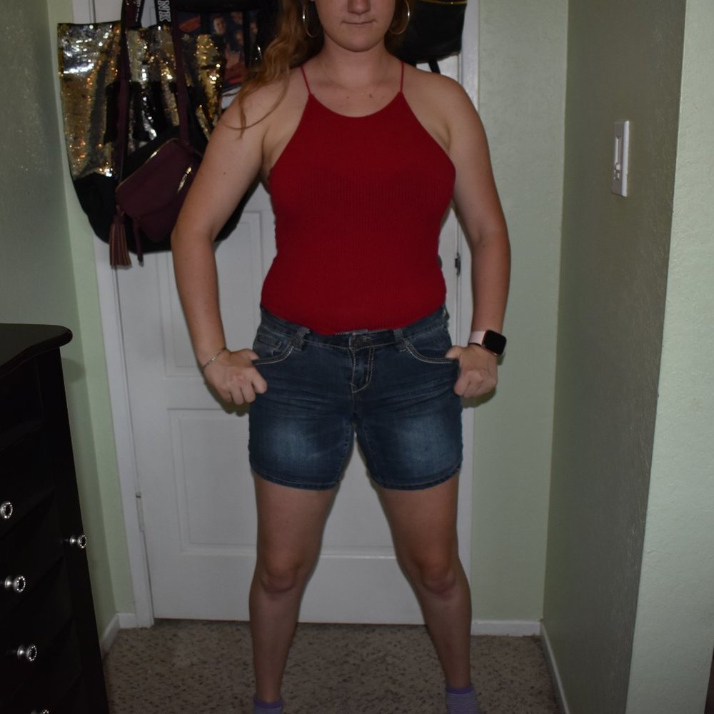 Low rise shorts